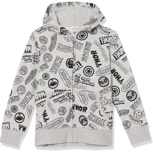 Boys And Toddlers’ Fleece Zip Up Hoodie Sweatshirts