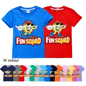 Children Short Sleeved T-shirt From Bangladesh Knitwear Factory