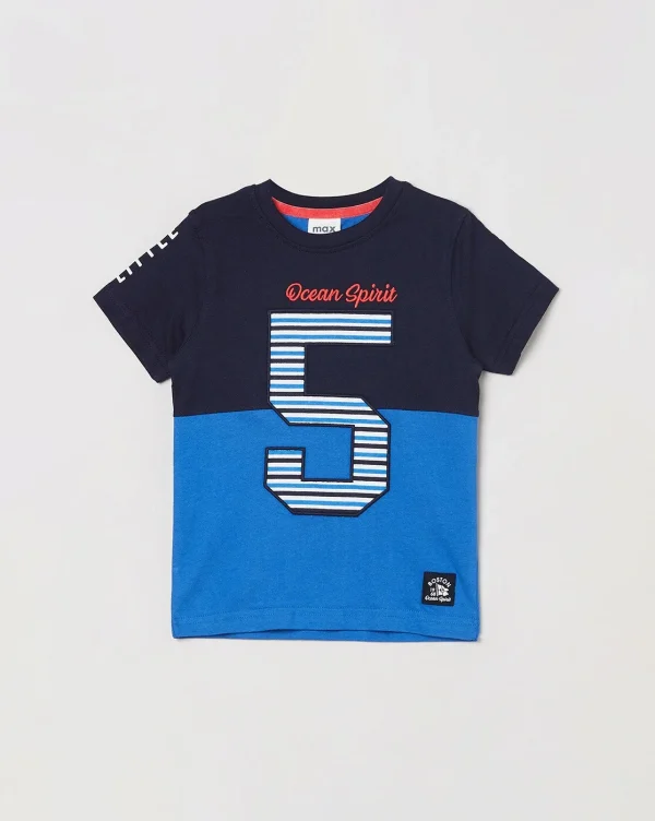 Colourblock Round Neck T-shirt Manufacturer Supplier In Bangladesh