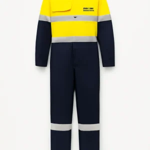 Custom Made Reflective Coveralls Industrial Workwear Uniforms