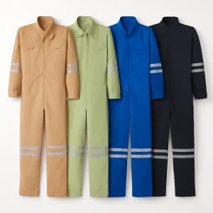 Custom Made Safety Industrial Coverall for Oil and Gas