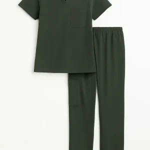 Fashionable Uniformes Stretch Breathable Women Sets Nursing Scrubs Uniforms