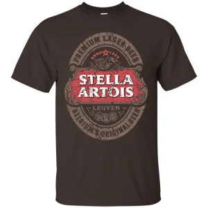 Logo Printed Promo T-shirts Made In Bangladesh Wholesale Stella Artois Beer T-shirt Custom