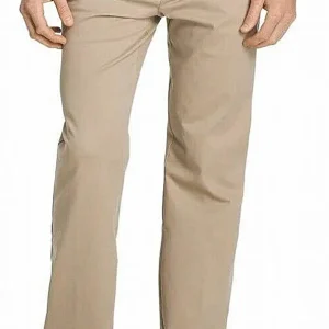 Mens Big And Tall Advantage Performance Flat Front Straight Fit Chino Pant