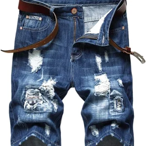 Mens Ripped Denim Shorts From Bangladesh Bottoms Factory