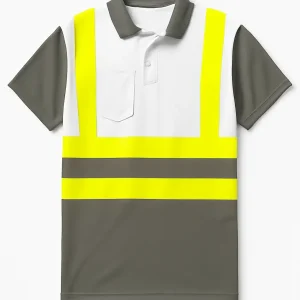 Retail Chain Tailor Made Reflective Taped Polo Shirt Factory for Global Markets