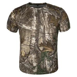 Short Sleeve Hunting Camo Shirt Polyester