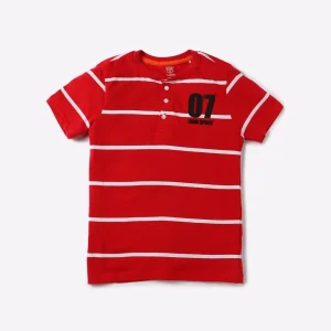 Triped Henley T-shirt Wholesale Factory Bangladesh