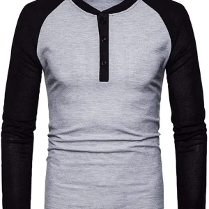 V Neck Patchwork Blouse Pullover Hoodie Sweatshirt Knitted