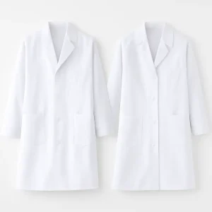 White Coat Long Sleeve Doctor's Uniform Laboratory Hospital Pharmacy Medical Uniform