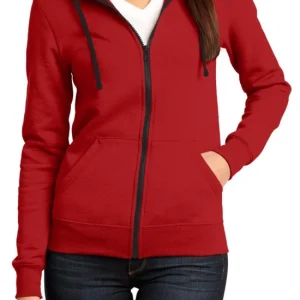 Wholesale Ladies Zipped Hooded Sweater Jacket Manufacturer In Bangladesh Factory