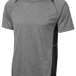 Wholesale Mens Heather Colorblock Contender Tee Manufcaturer Supplier Bangladesh Factory