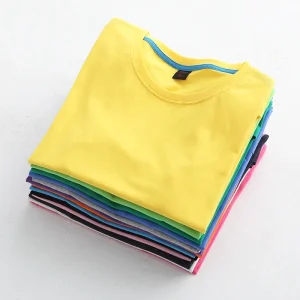 Wholesale Plain Cotton T-shirt Custom Print For Men