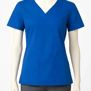 Women's Classic Fit v-neck Short Sleeve Scrub Top
