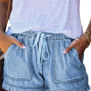 Womens Lightweight Shorts From Bangladesh Garments Factory