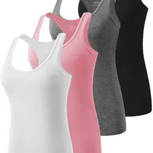 Workout Tank Top Women Racerback Tank Tops Athletic Activewear Undershirts